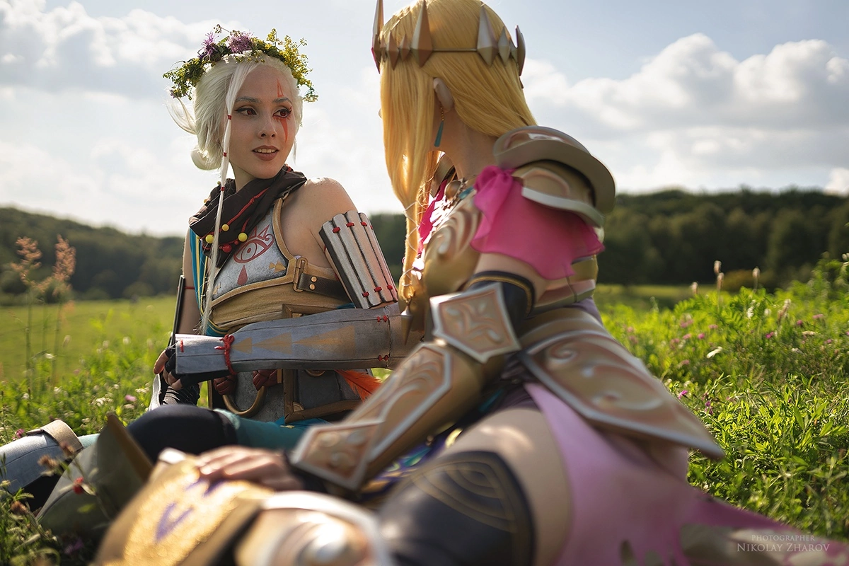 The Legend of Zelda | Zelda & Impa - Cosplay, The legend of zelda, Impa, Nintendo, Video game, The photo, VKontakte (link), Longpost, Princess zelda