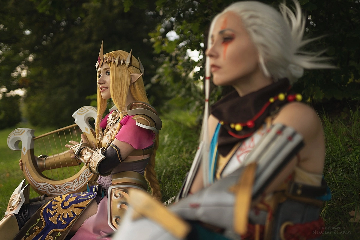 The Legend of Zelda | Zelda & Impa - Cosplay, The legend of zelda, Impa, Nintendo, Video game, The photo, VKontakte (link), Longpost, Princess zelda