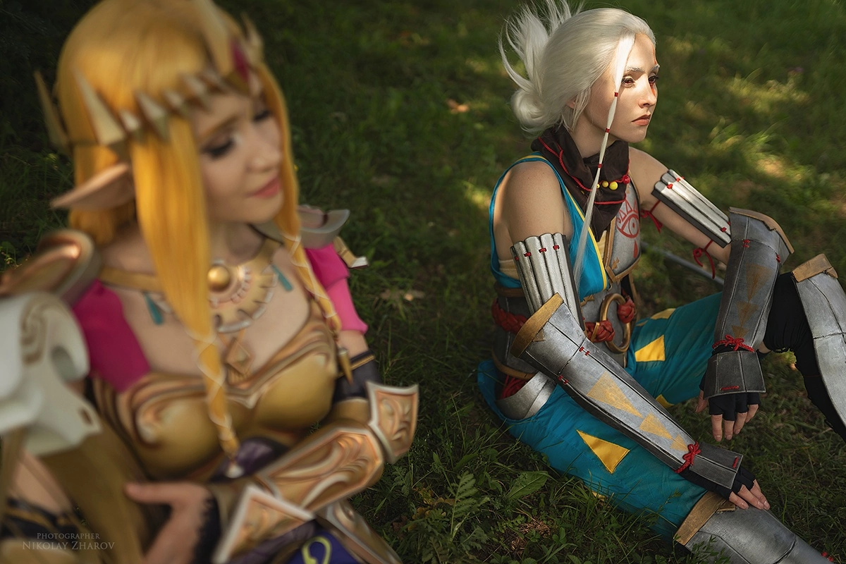 The Legend of Zelda | Zelda & Impa - Cosplay, The legend of zelda, Impa, Nintendo, Video game, The photo, VKontakte (link), Longpost, Princess zelda