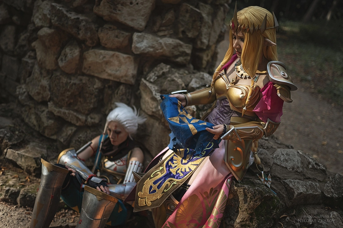 The Legend of Zelda | Zelda & Impa - Cosplay, The legend of zelda, Impa, Nintendo, Video game, The photo, VKontakte (link), Longpost, Princess zelda