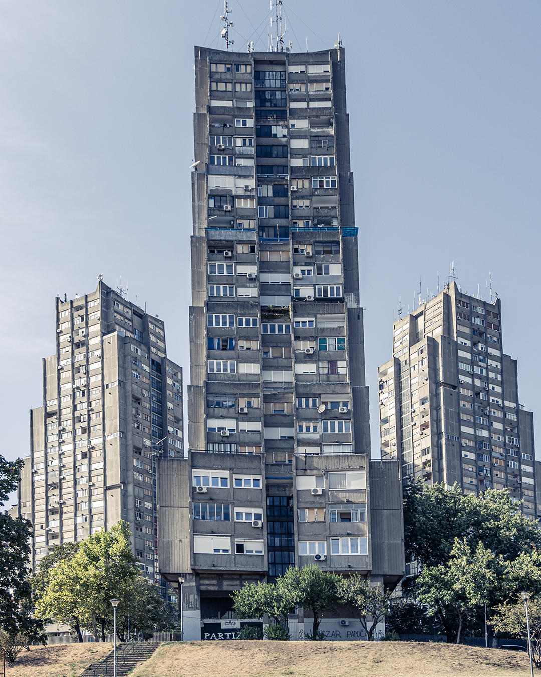 Rudo Complex: Belgrade's Eastern Gate - My, Architecture, Building, Travels, Brutalism, Belgrade, Serbia, Longpost