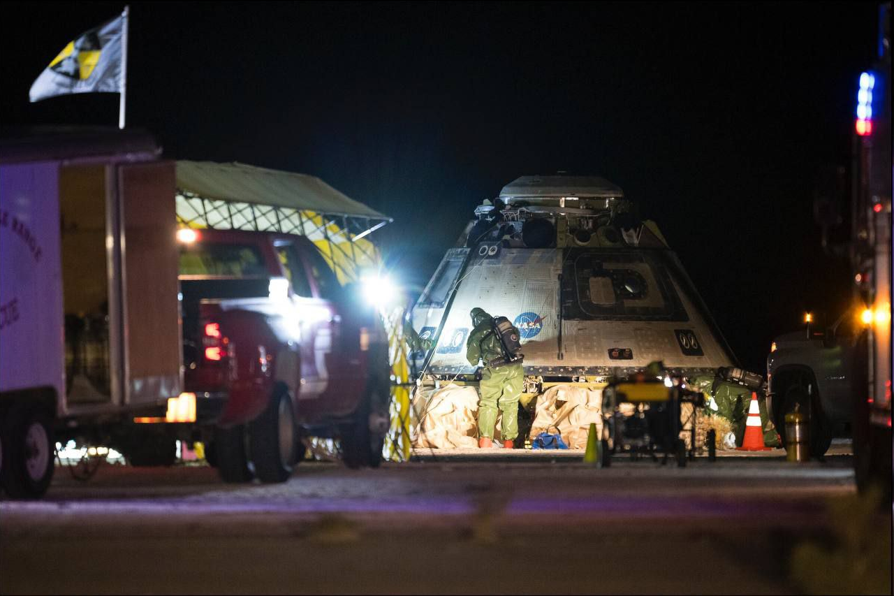 Reply to the post StarLiner successfully returned to Earth - Space, NASA, Boeing, Starliner, Video, Youtube, Longpost, Soundless, Reply to post