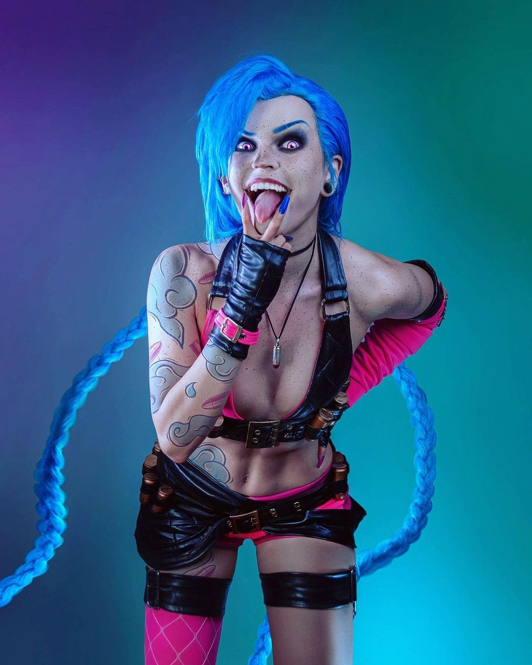 Jinx(Джинкс) | League of Legends(Лига Легенд) - Косплей, Jinx, League of Legends, Riot Games, Компьютерные игры, Фотография, Twitter (ссылка), Длиннопост