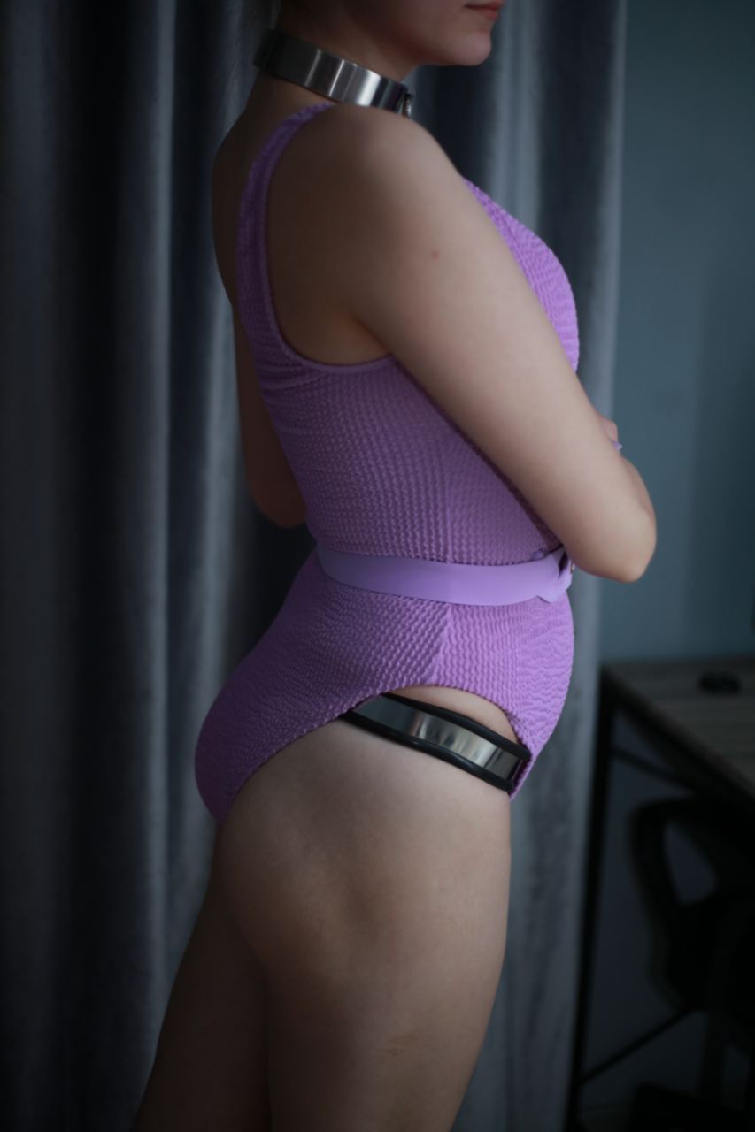 Lonely Saturday Night - My, Chastity belt, Erotic, Longpost, Girls, The photo