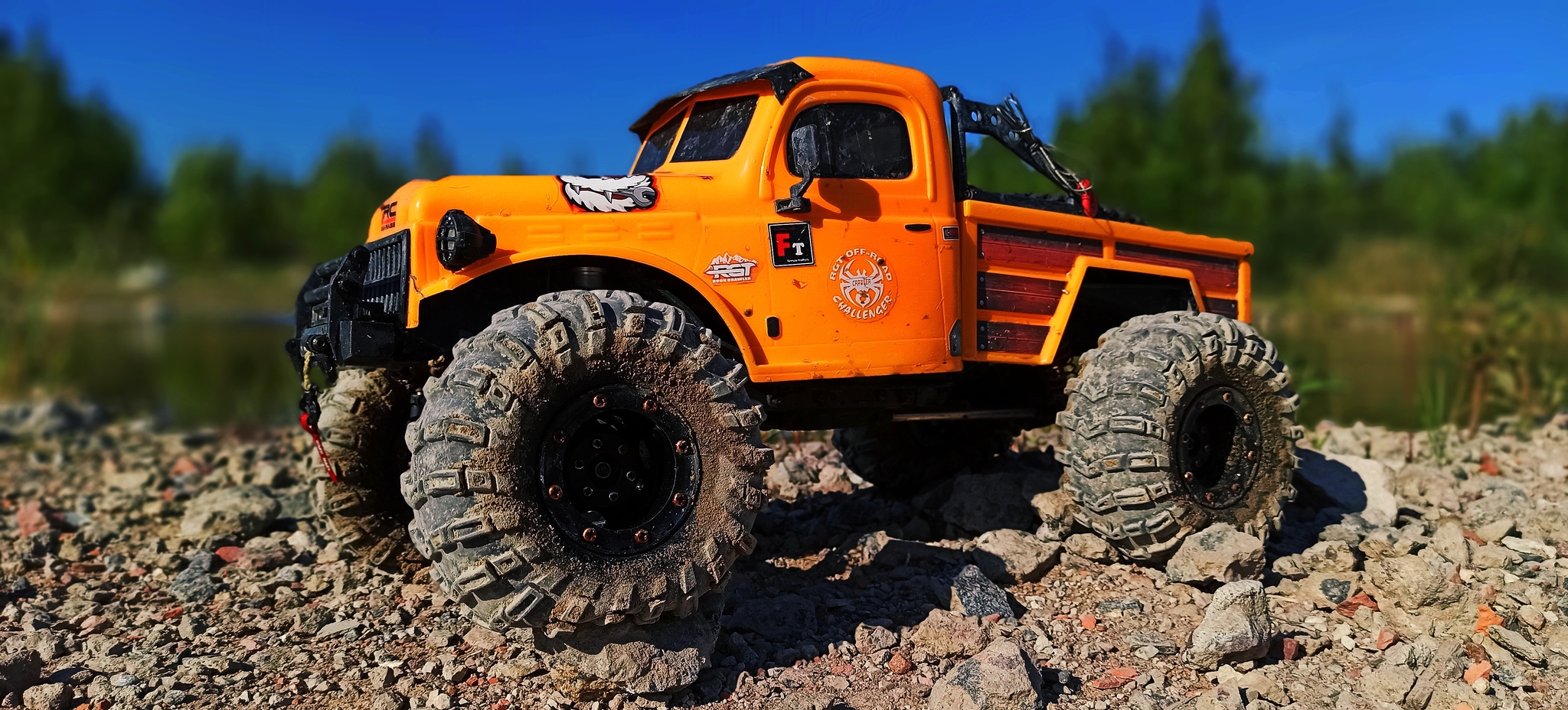 Oldschool Dodge Power Wagon rc yellow - My, The photo, Hobby, Radio controlled models, Longpost