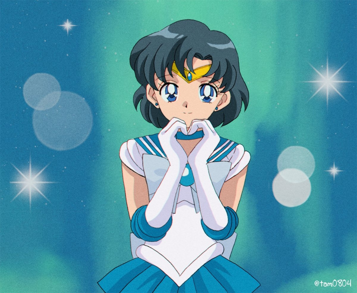 С Днём рождения, Мизуно Ами! - Sailor Moon, Sailor Mercury, Аниме, Anime Art, Длиннопост