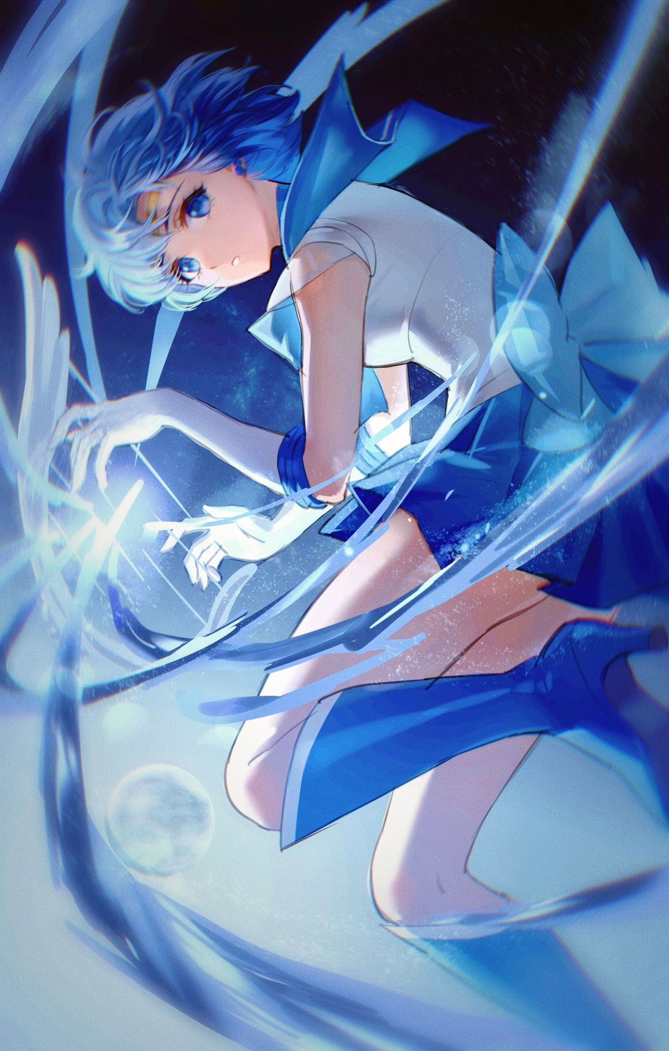 С Днём рождения, Мизуно Ами! - Sailor Moon, Sailor Mercury, Аниме, Anime Art, Длиннопост