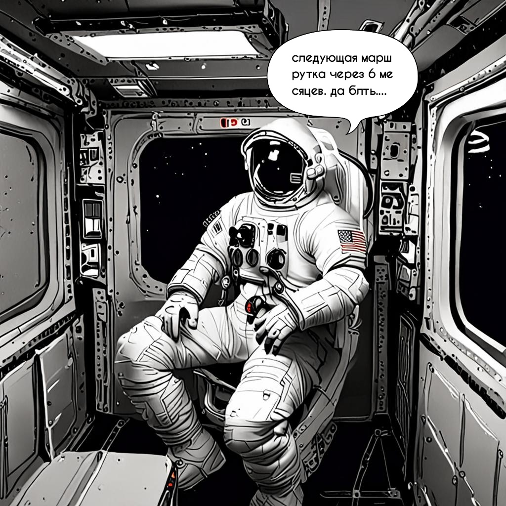 American astronauts stuck in space - My, Memes, Astronaut, NASA, Starliner, Longpost