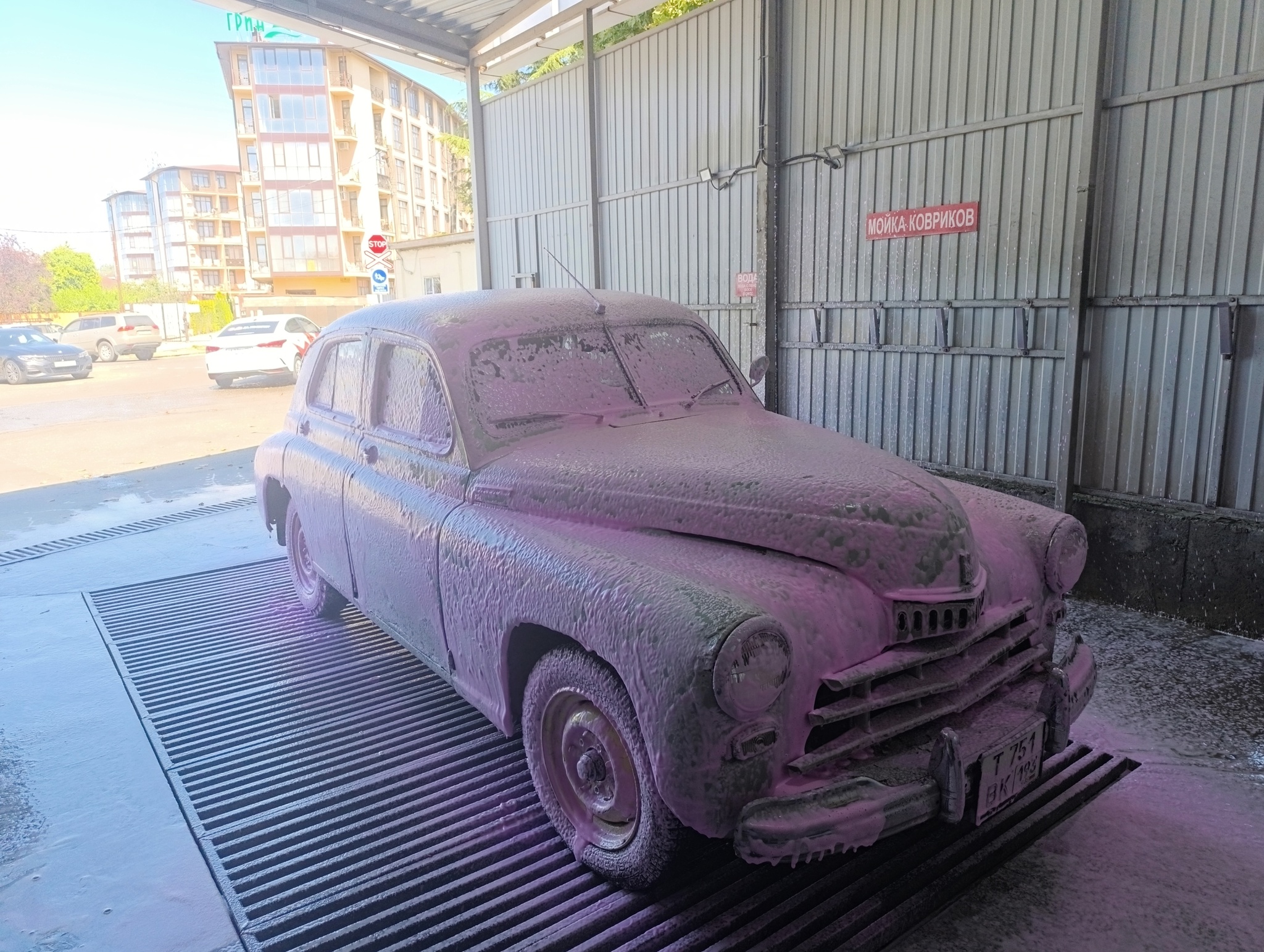 Not Pobeda but Rocket) - Car, Motorists, Auto repair, Spare parts, Gaz M-20 Pobeda, Gas, Retro car, Tuning, Retro, Video, Vertical video, Longpost