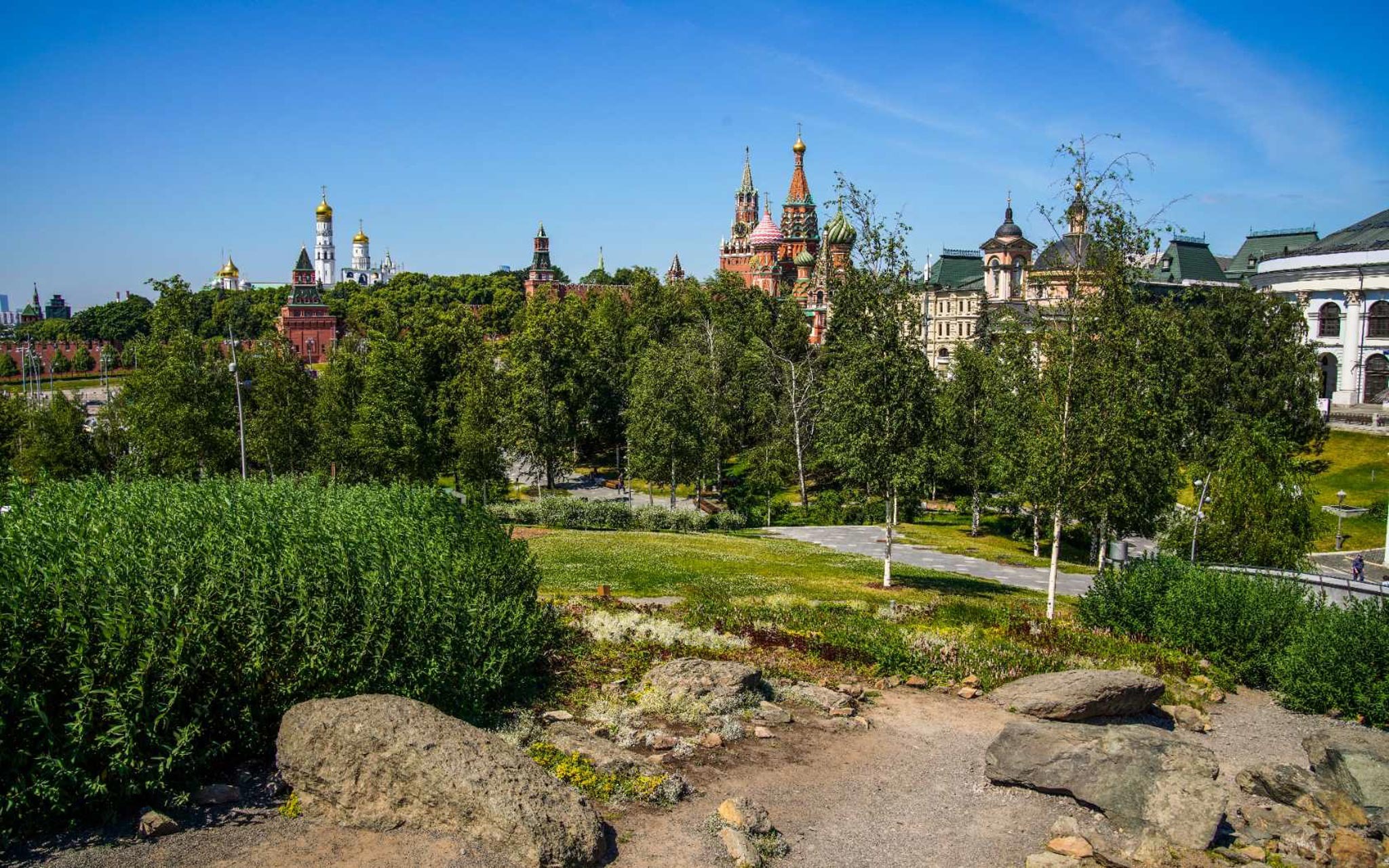 Moscow parks in your feed - The park, Moscow, Zaryadye, Longpost