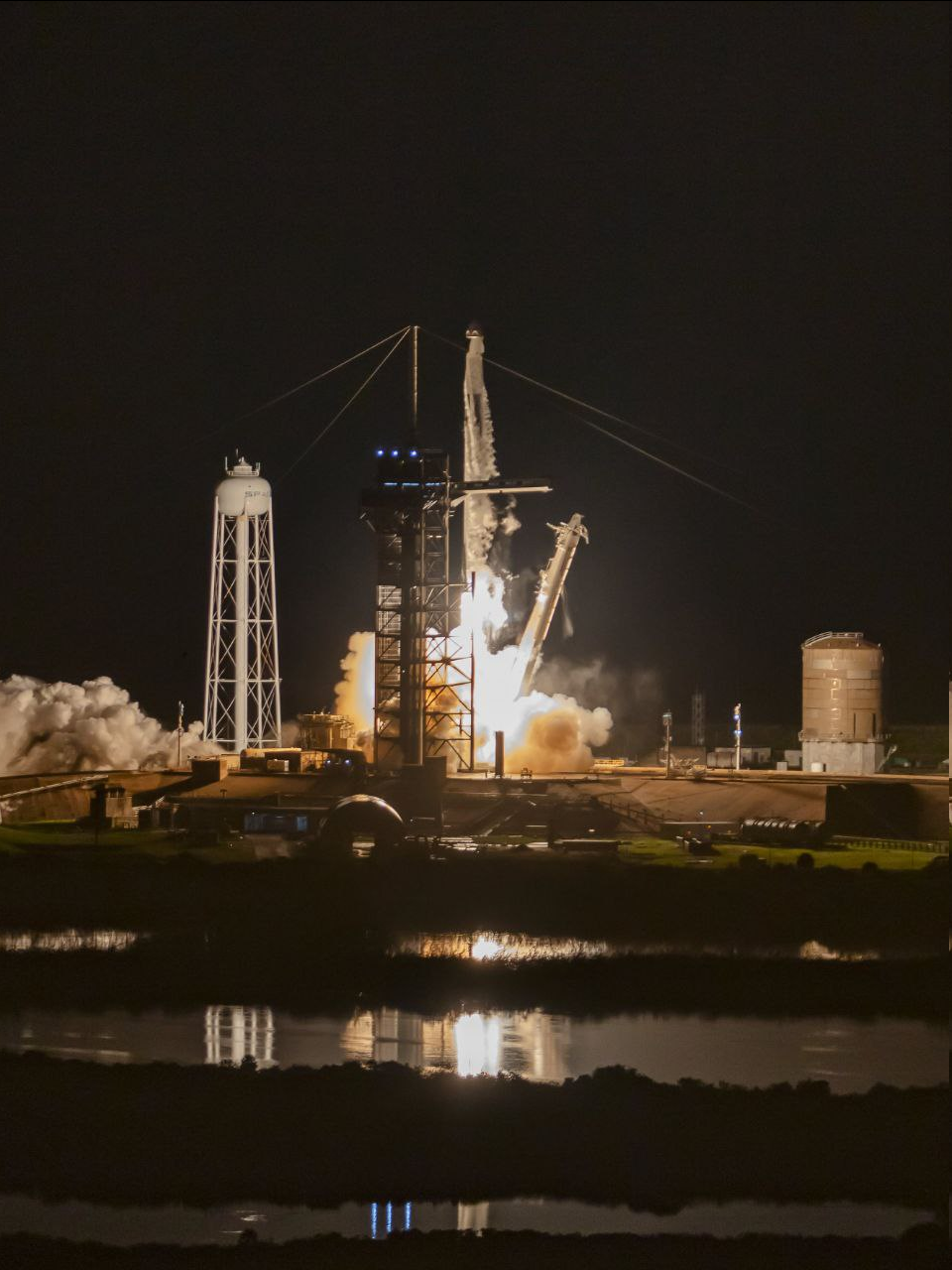 After 7 delays, SpaceX launched the Polaris Dawn mission! - Cosmonautics, Spacex, Rocket launch, Rocket, Video, Telegram (link), Longpost