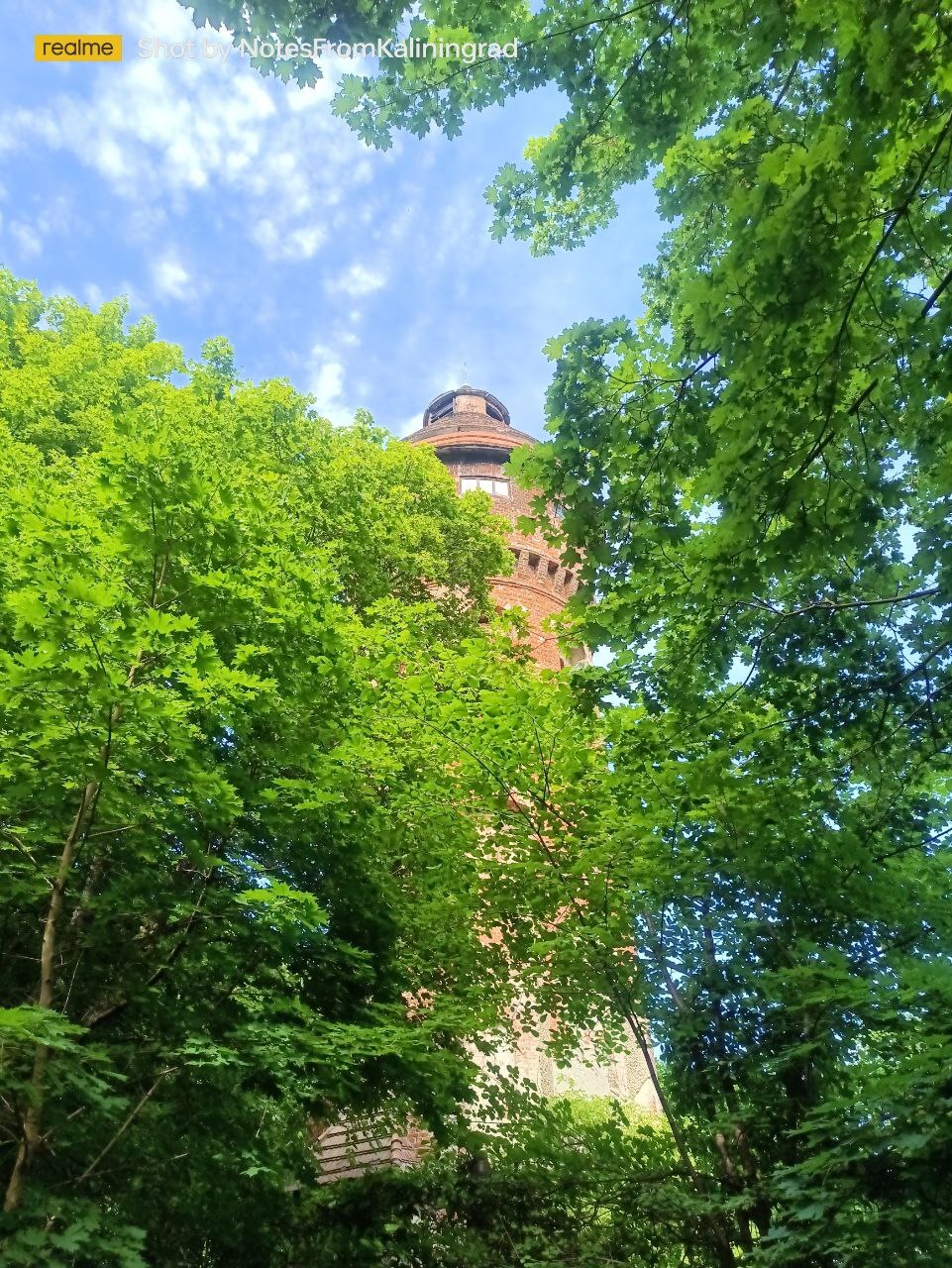 Fischhausen Water Tower - My, Kaliningrad, Kaliningrad region, City walk, Street photography, The photo, Architecture, Longpost