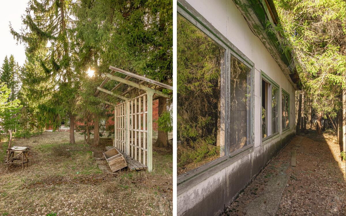 Forest treasure: on the banks of the Kama there are abandoned houses, a canteen, a cinema, a library, and not a soul around... - My, Abandoned, sights, Travels, Local history, Longpost