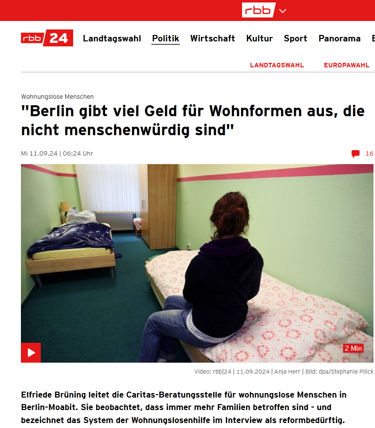 Homeless: 'Berlin spends a lot of money on inhumane housing' - Politics, Germany, Berlin, Homeless people, Poverty, Longpost