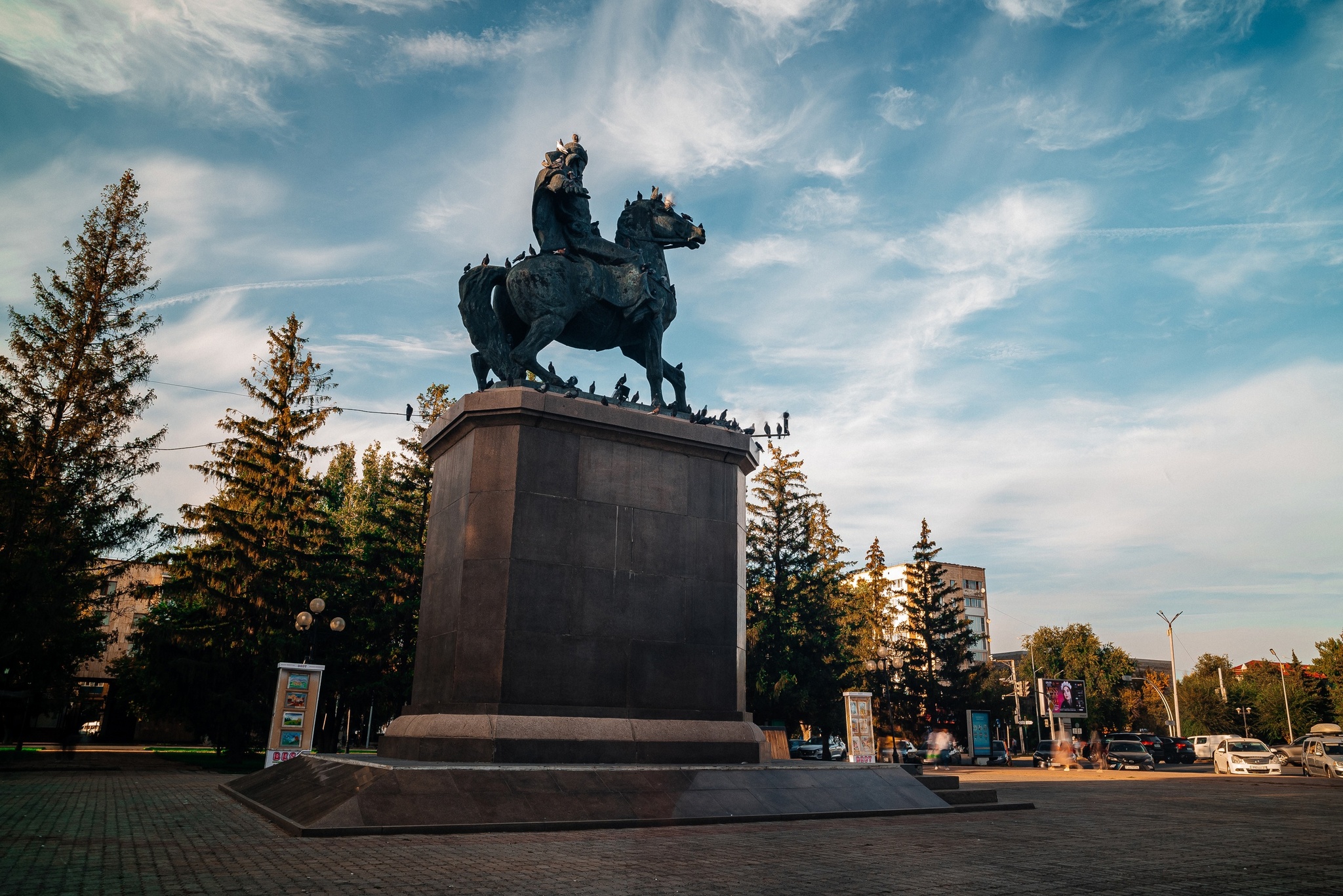 Немного Уральска - Моё, Nikon, Фотография, Уральск, Казахстан, Длинная выдержка, Город, Длиннопост