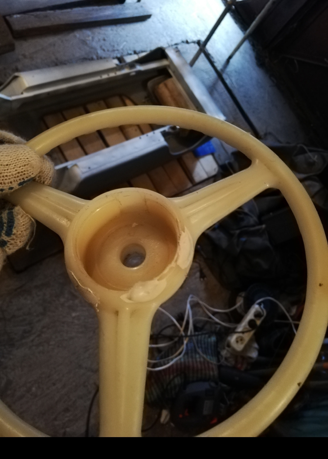 Pedal Muscovite. The steering wheel sets the style of the whole car. Part two - Children's car, Toys, Longpost