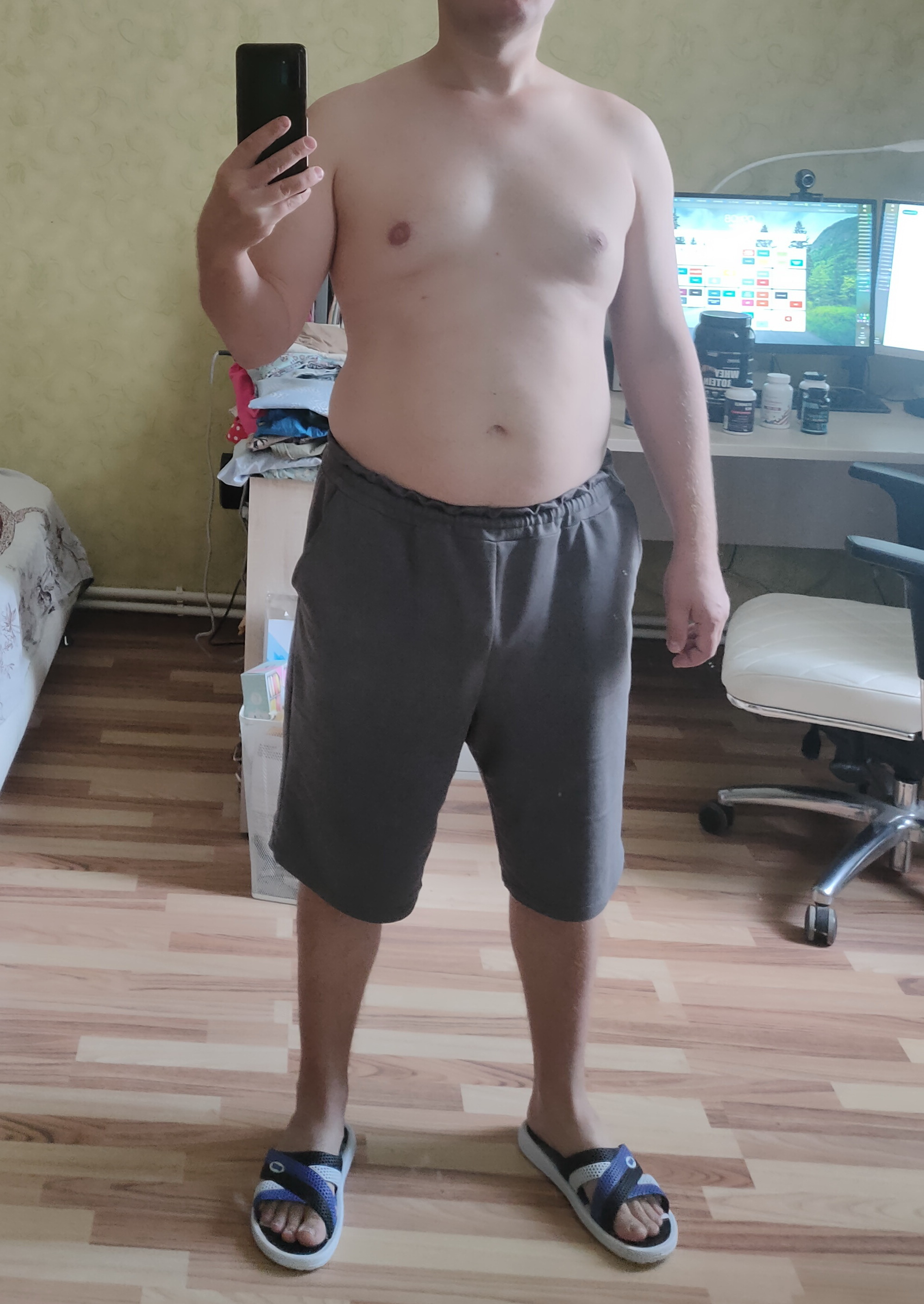 Two months of weight loss. From skufs to people - My, Slimming, Excess weight, Diet, Healthy lifestyle, Hormones, Skufs, Gym, Longpost