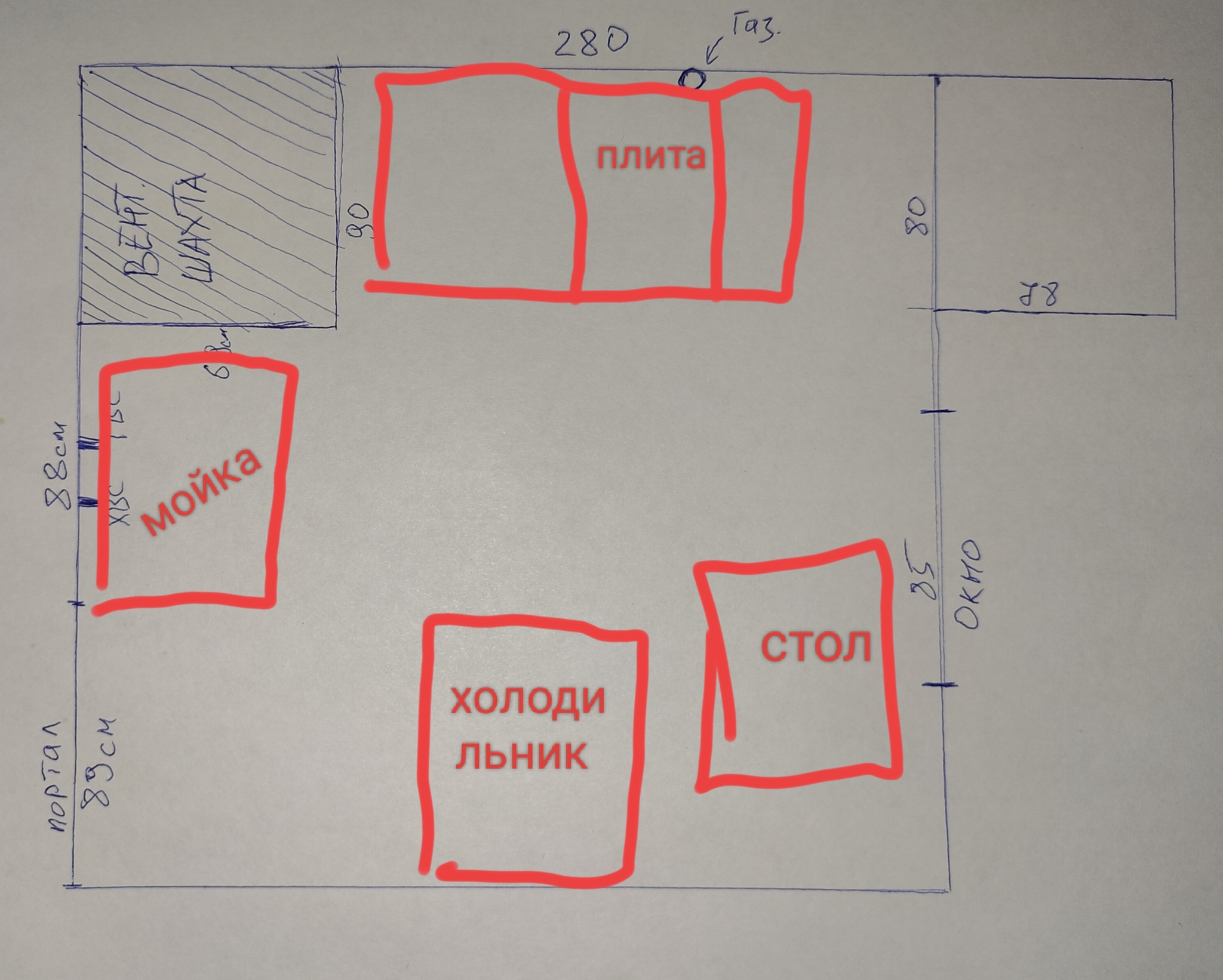 Help with kitchen layout - Interior Design, Layout, Kitchen, Design, Repair, Need help with repair, Longpost