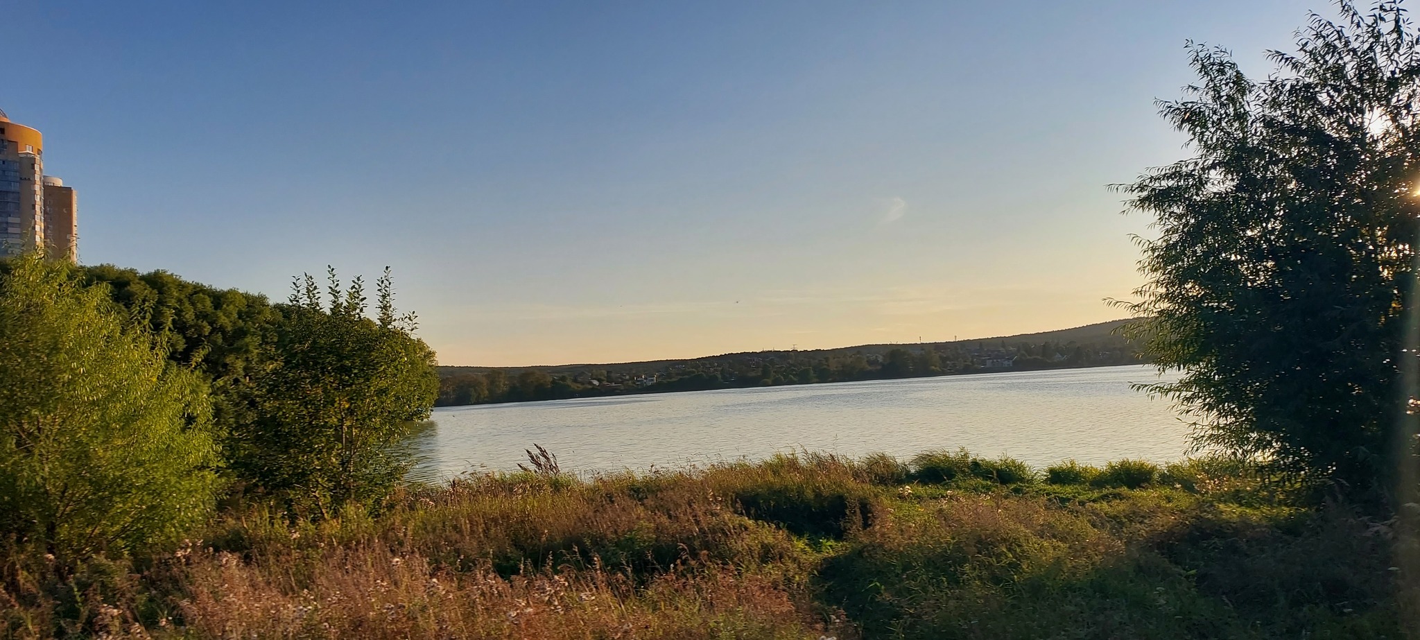 Landscape from an evening walk - My, The photo, Video, Walk, Vertical video, Longpost