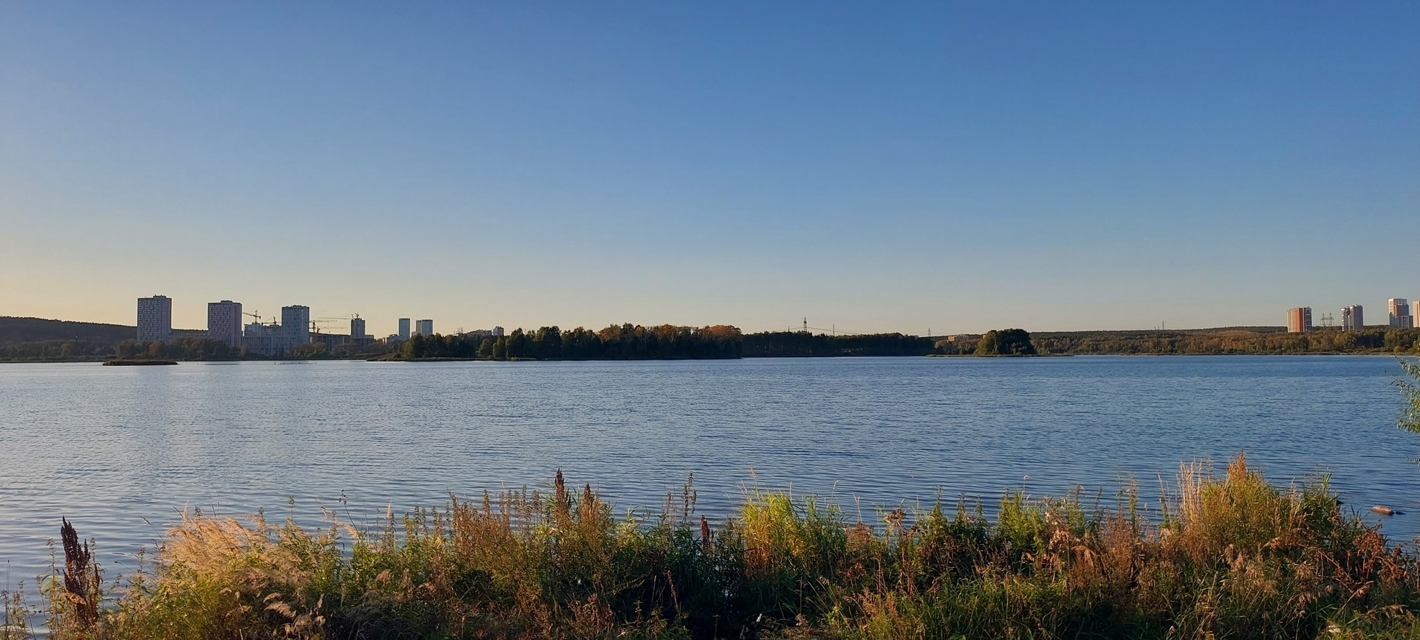 Landscape from an evening walk - My, The photo, Video, Walk, Vertical video, Longpost