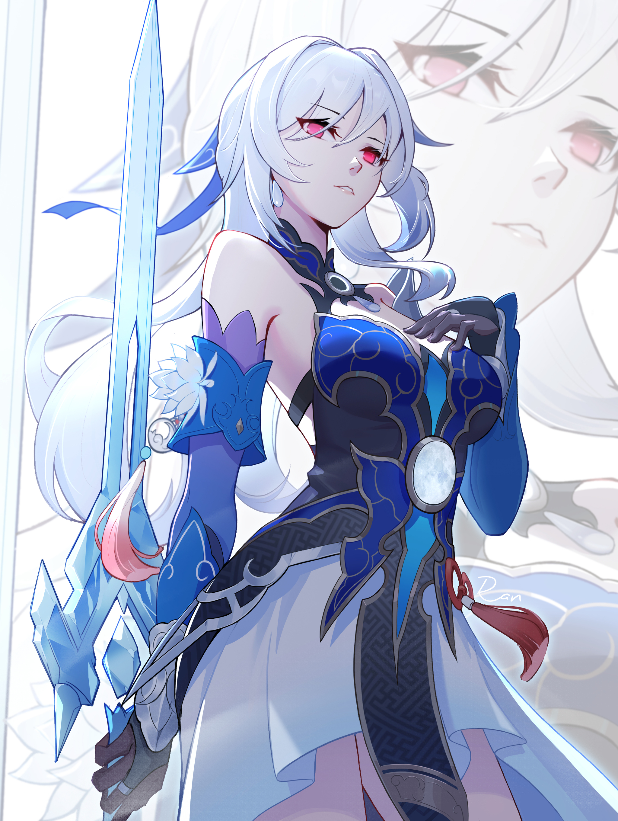 Кошмар Хулэя - Аниме, Anime Art, Jingliu (Honkai: Star Rail), Honkai: Star Rail