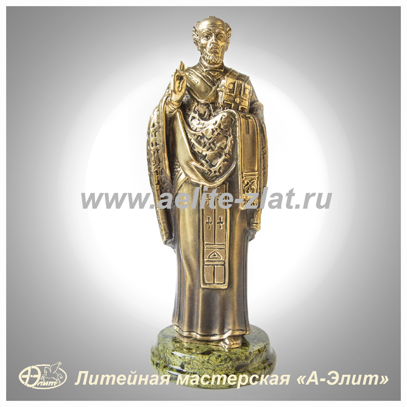 Statuette of Saint John Chrysostom: the Holy Spirit of your home - My, Sculpture, Church, Style, Decor