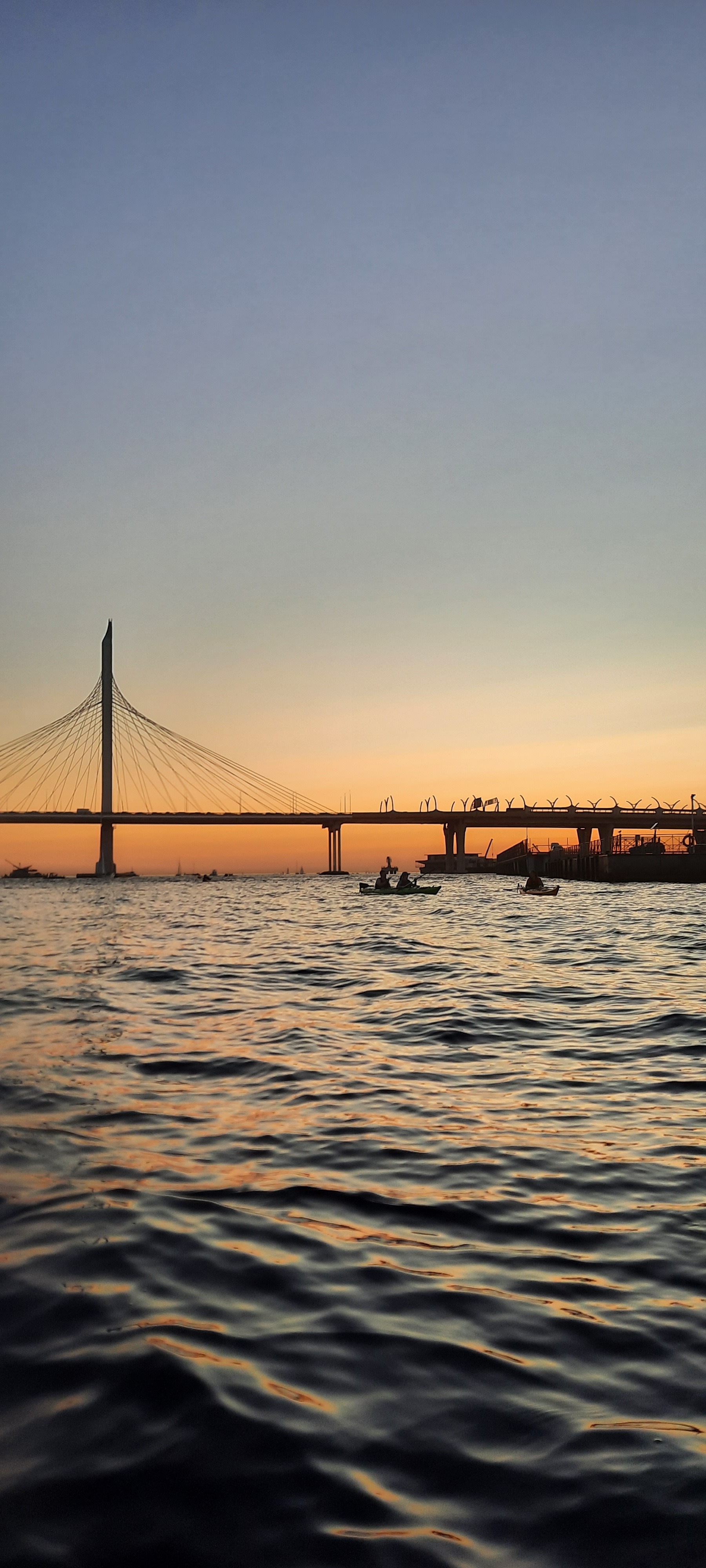 Kayaking to Lakhta - Kayak, Saint Petersburg, Sunset, Video, Longpost