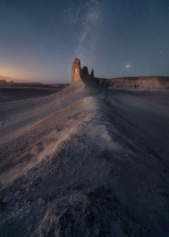 Nights in Mangistau - My, Astrophoto, Night shooting, Mangystau, Kazakhstan, Longpost