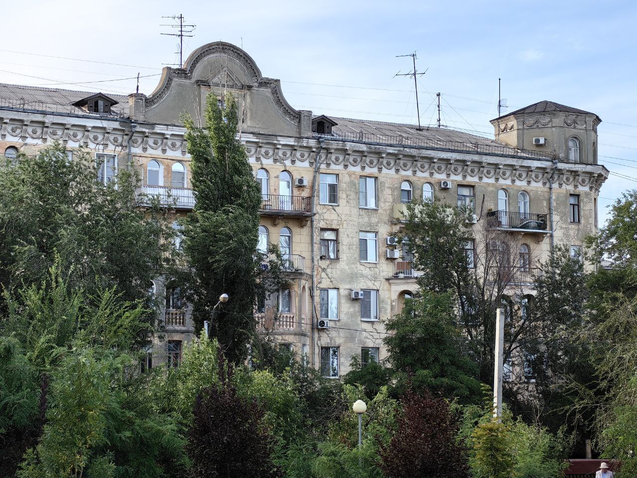 An ordinary district in Volgograd - Volgograd, The photo, Longpost, City walk, Architecture