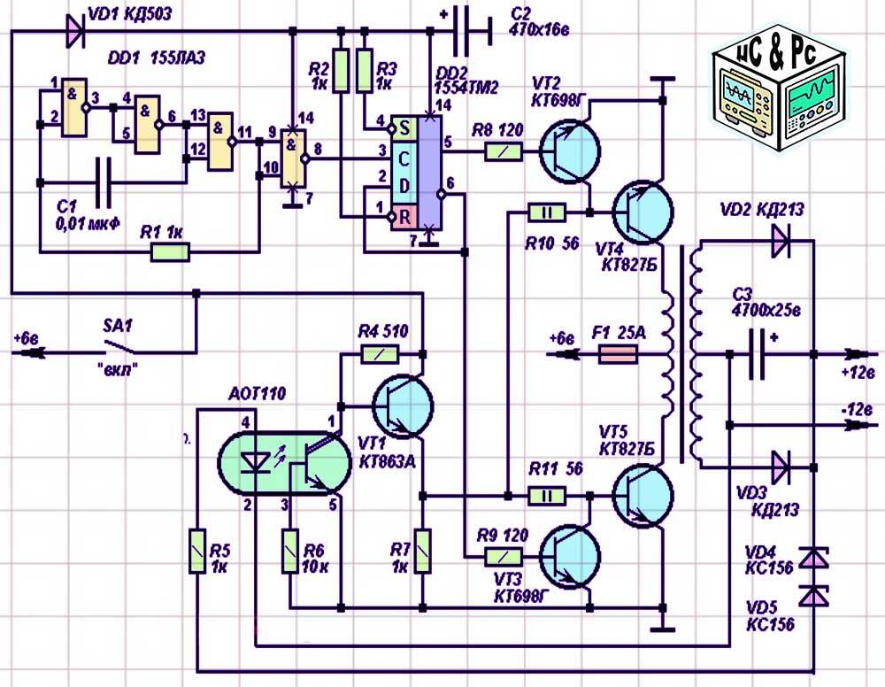 Powerful Step-up DC Converter from 6V to 12V up to 100W - Electronics, Radio amateurs, Radio electronics, Radio engineering, Power Supply, Power supply, Converter, Video, Youtube, Yandex Zen (link), Longpost