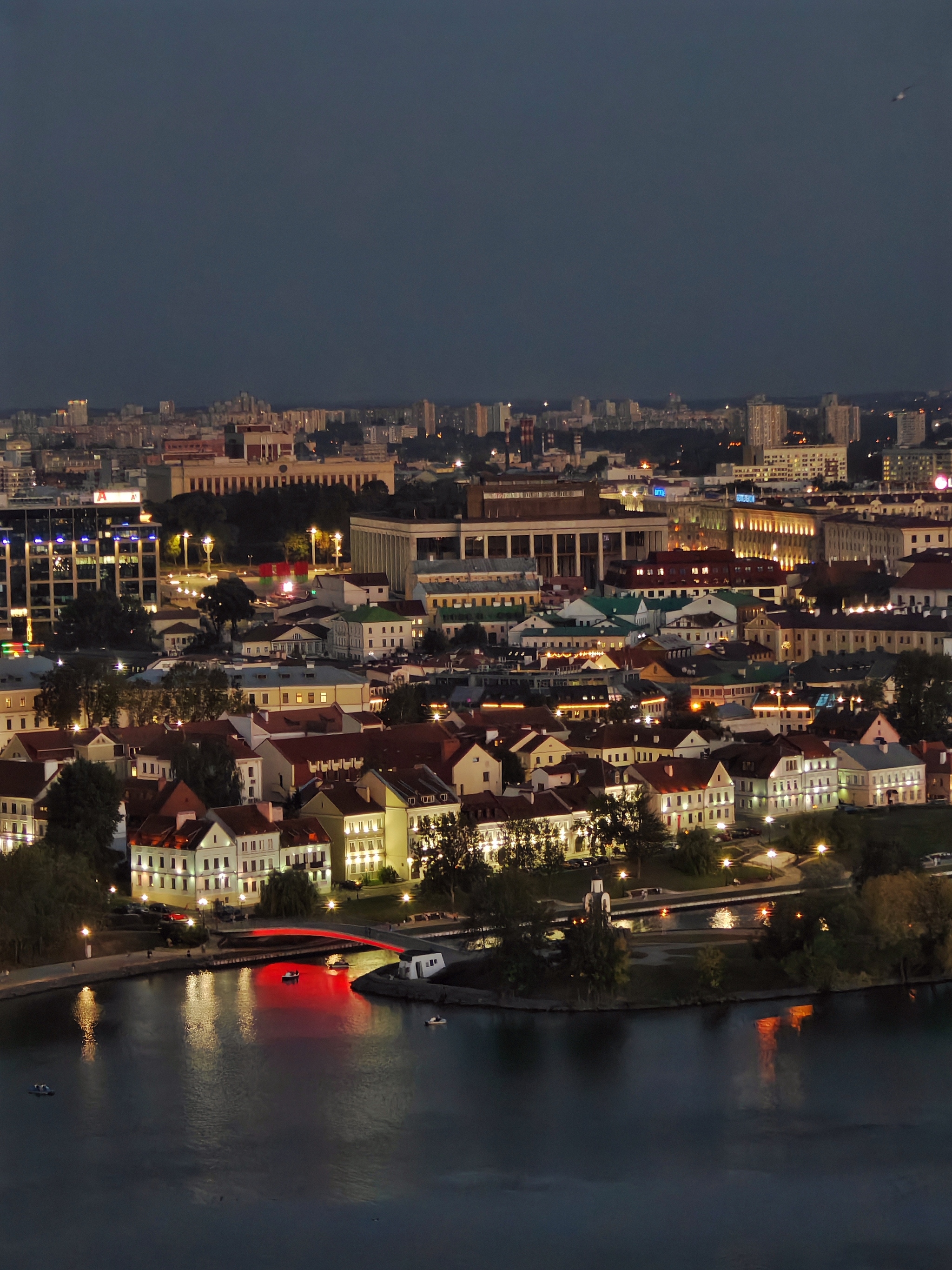 ВЕЧЕРНИЙ МИНСК - Моё, Мобильная фотография, Республика Беларусь, Минск, Вечер, Длиннопост