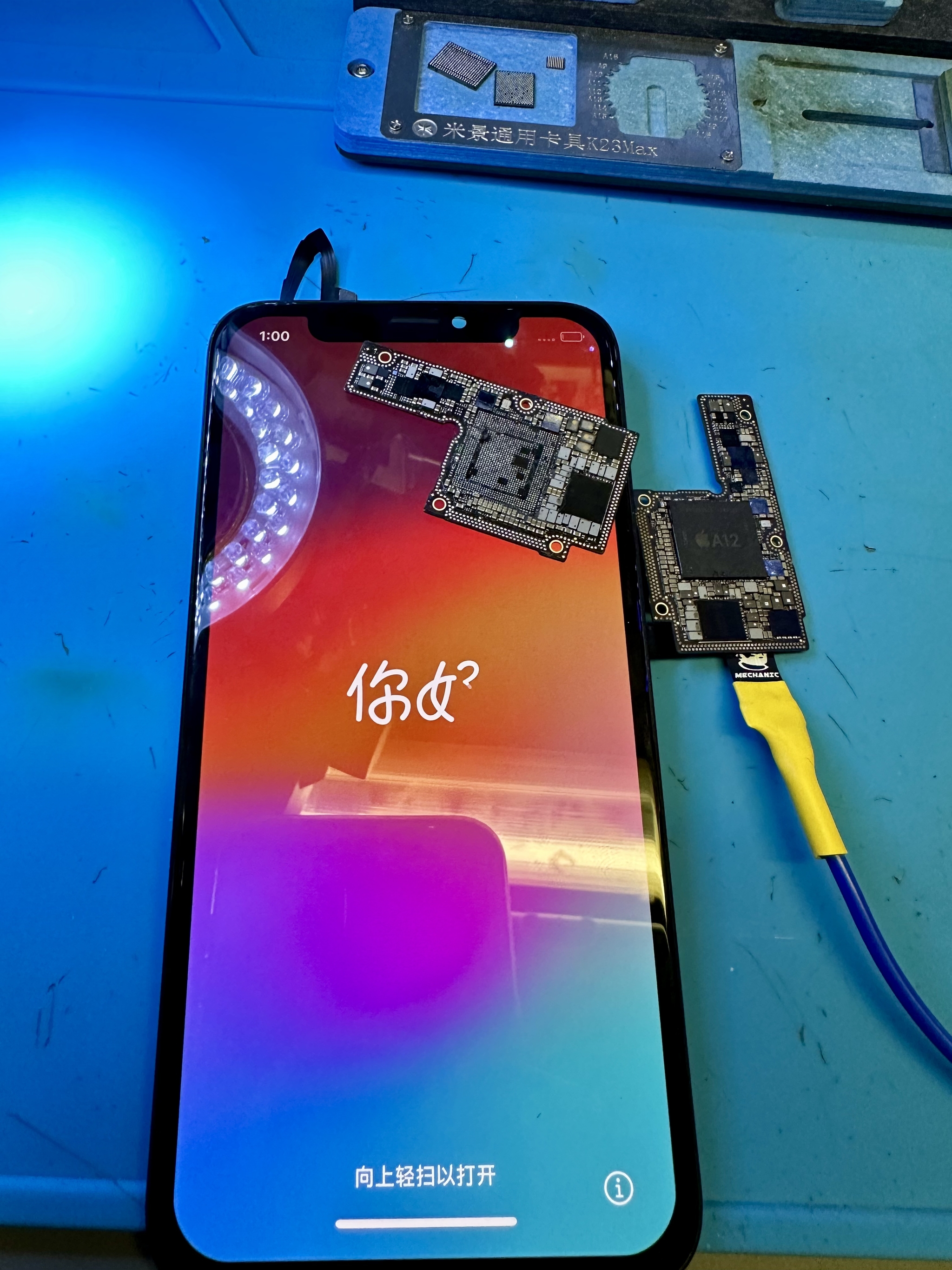 iPhone Xs restoration part1 old but not useless - My, Rebolling, Restoration, Bga, Apple, iPhone XS, Repair of equipment, Longpost