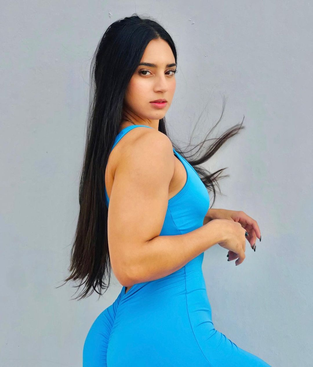 Marieli Valdez - Sports girls, Girls, Strong girl, Muscle, Bodybuilders, Video, Vertical video, Instagram (link), Longpost