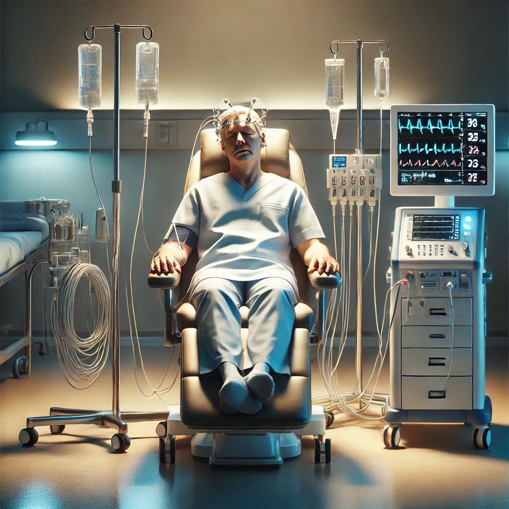 Electroconvulsive therapy - My, Psychiatry, The medicine, Electricity, Brain, Longpost