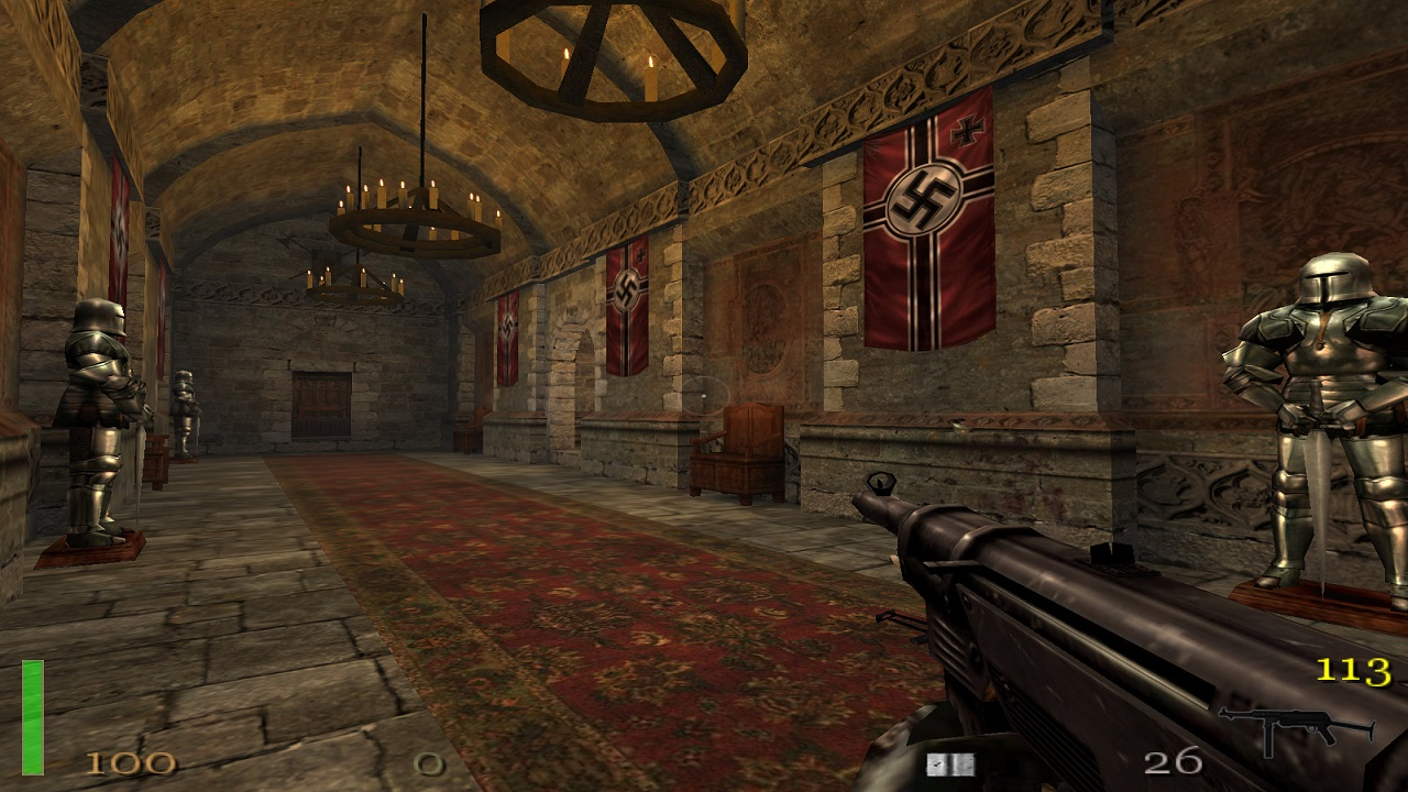 Return to Castle Wolfenstein - My, Computer games, Video game, Retro Games, Old school, Steam freebie, Wolfenstein, Return to castle wolfenstein, Shooter, 2000s