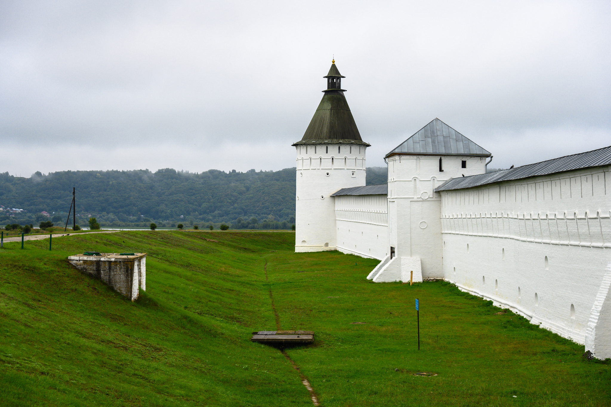 Trinity Makaryevsky Zheltovodsky Monastery on an August day - My, Monastery, Travel across Russia, Nizhny Novgorod Region, Longpost