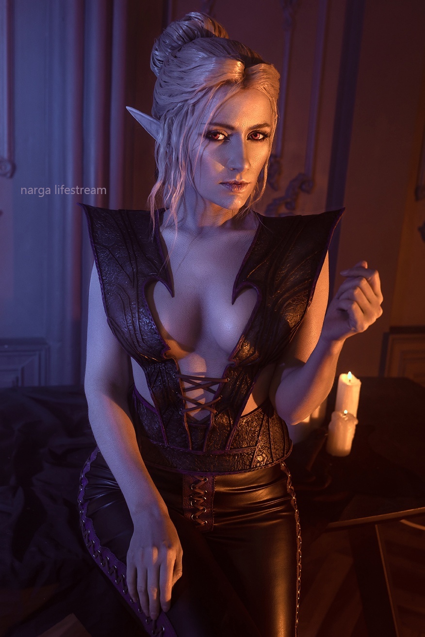 Minthara | Baldur's Gate 3 - Cosplay, Minthara, Baldur’s Gate 3, Larian Studios, Computer games, The photo, VKontakte (link), Narga, Longpost