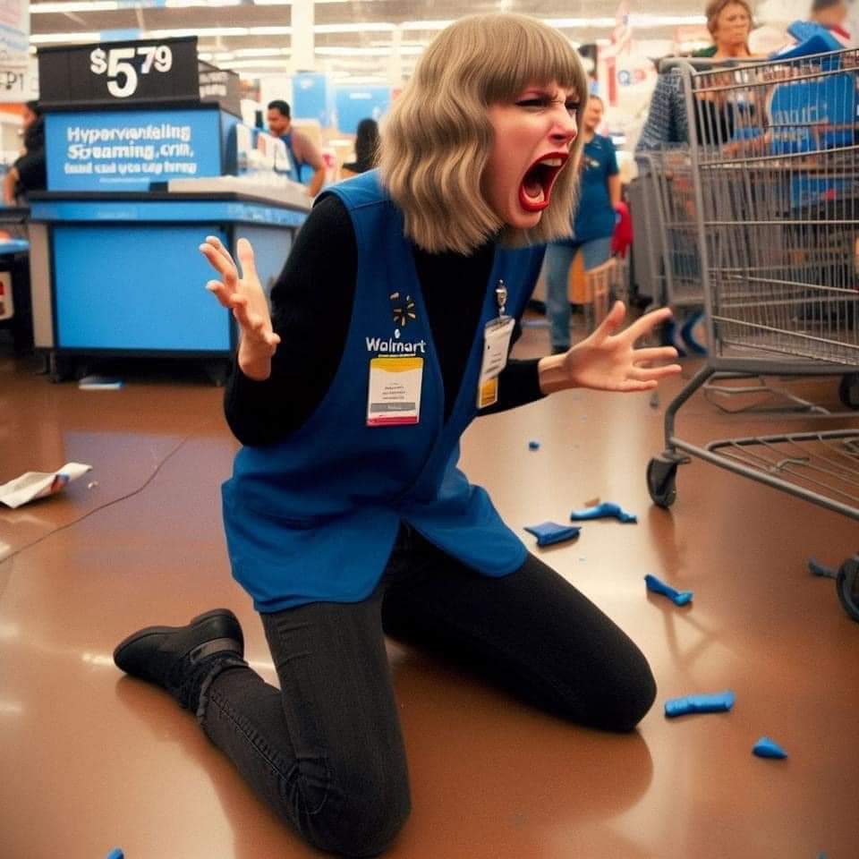 Taylor Swift Working at Walmart - Walmart, Images, Longpost