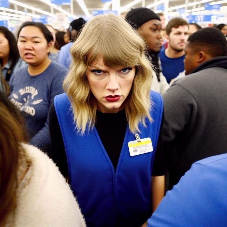 Taylor Swift Working at Walmart - Walmart, Images, Longpost