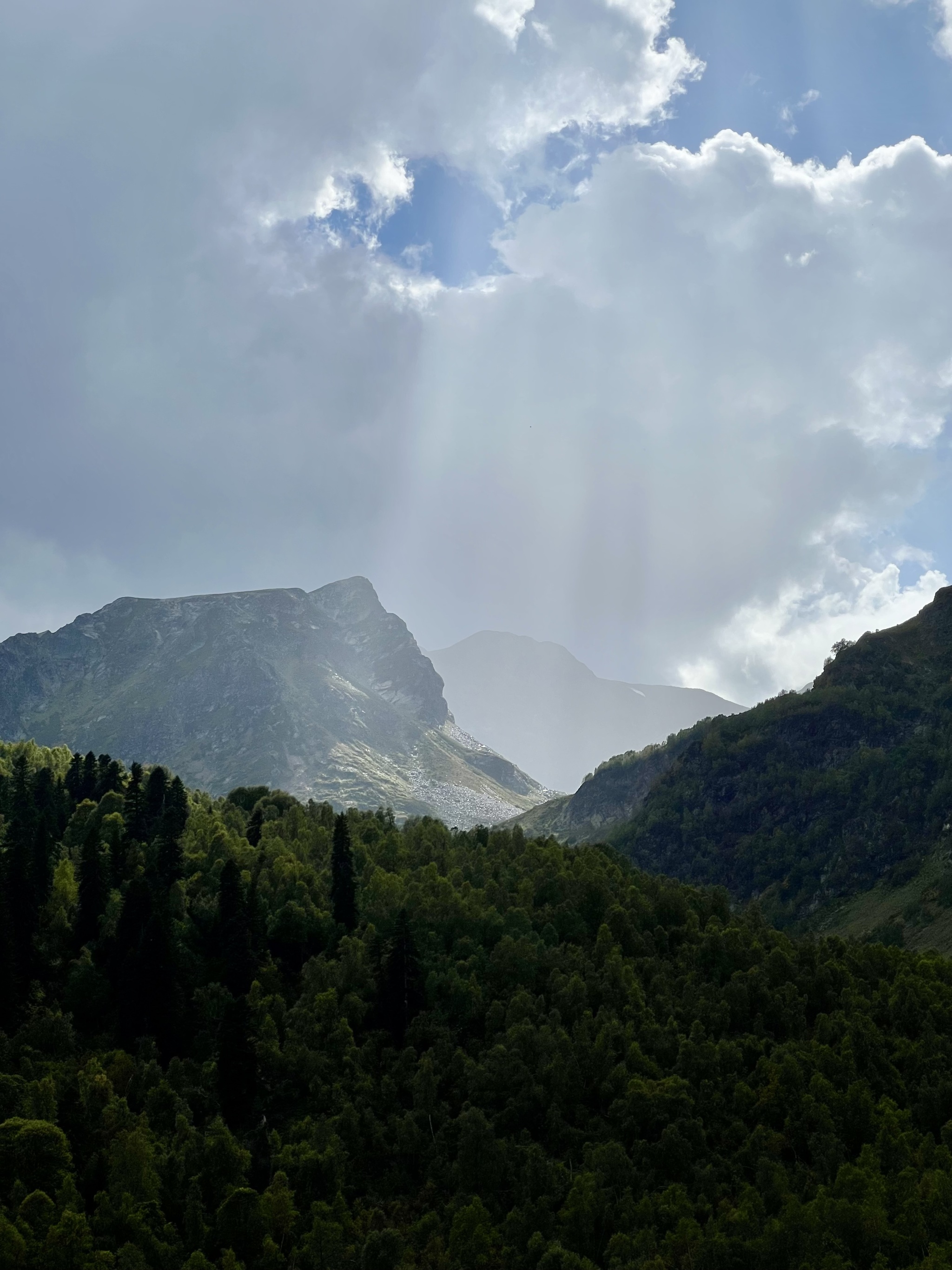 Arkhyz is perfect - My, Hike, Mountain tourism, Arkhyz, Waterfall, Camping, Туристы, Lake, Mountain river, Mountain road, Caucasus, Watercolor, Sketchbook, Plein air, Longpost