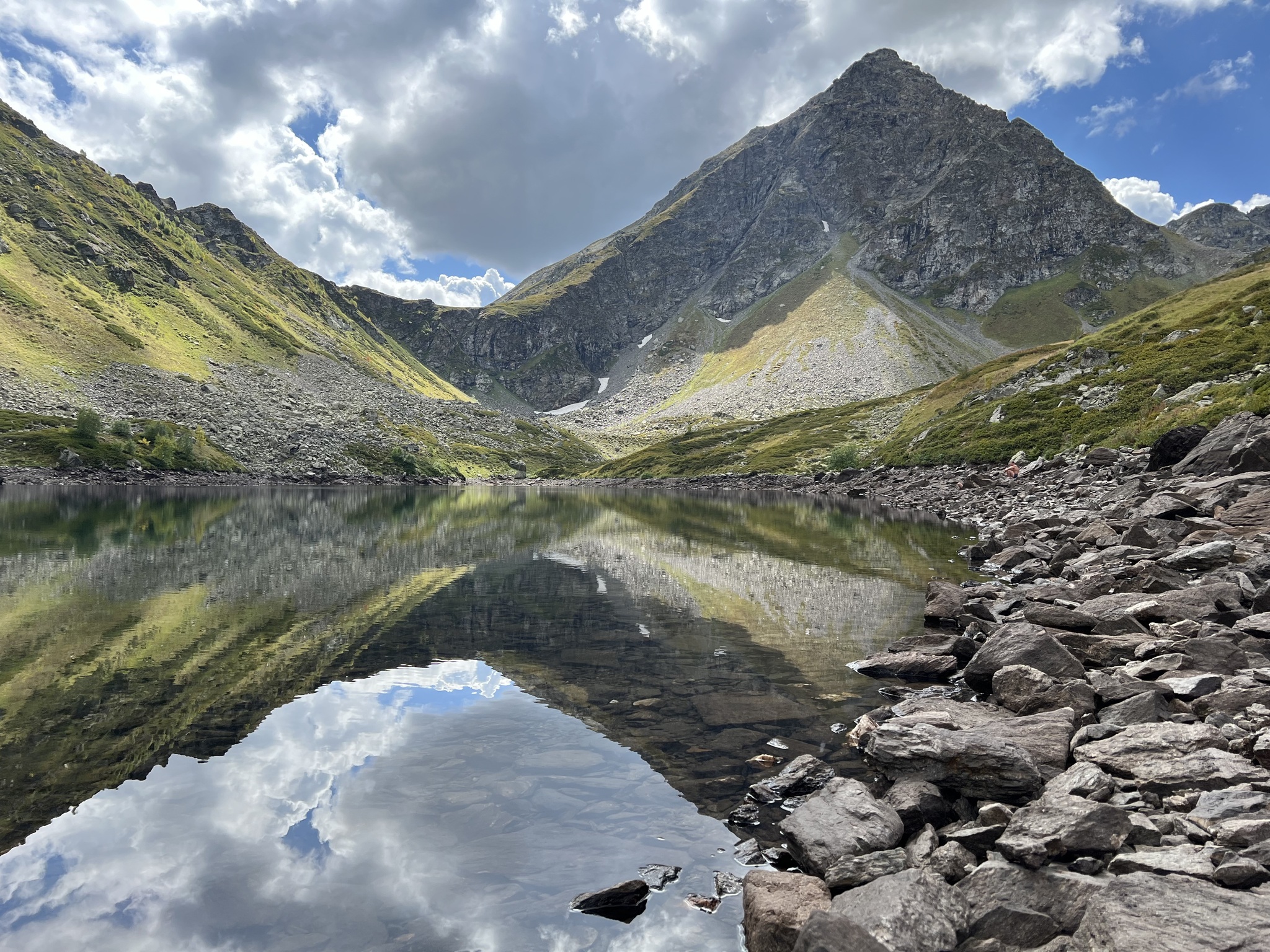 Arkhyz is perfect - My, Hike, Mountain tourism, Arkhyz, Waterfall, Camping, Туристы, Lake, Mountain river, Mountain road, Caucasus, Watercolor, Sketchbook, Plein air, Longpost