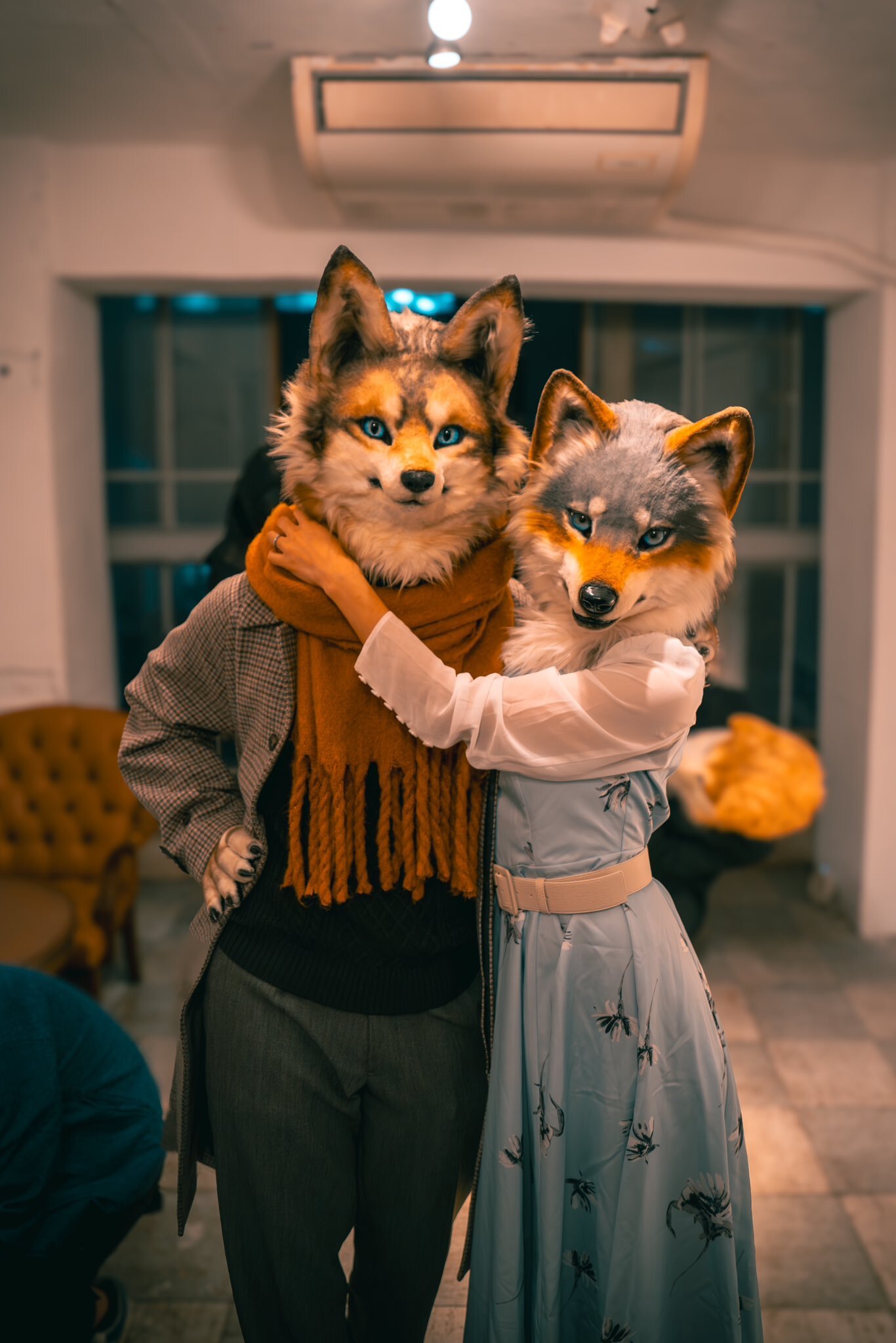 Werewolf Amber - Furry, Fursjoot, Furry canine, Hybrid, Furry wolf, Furry fox, The photo, Longpost