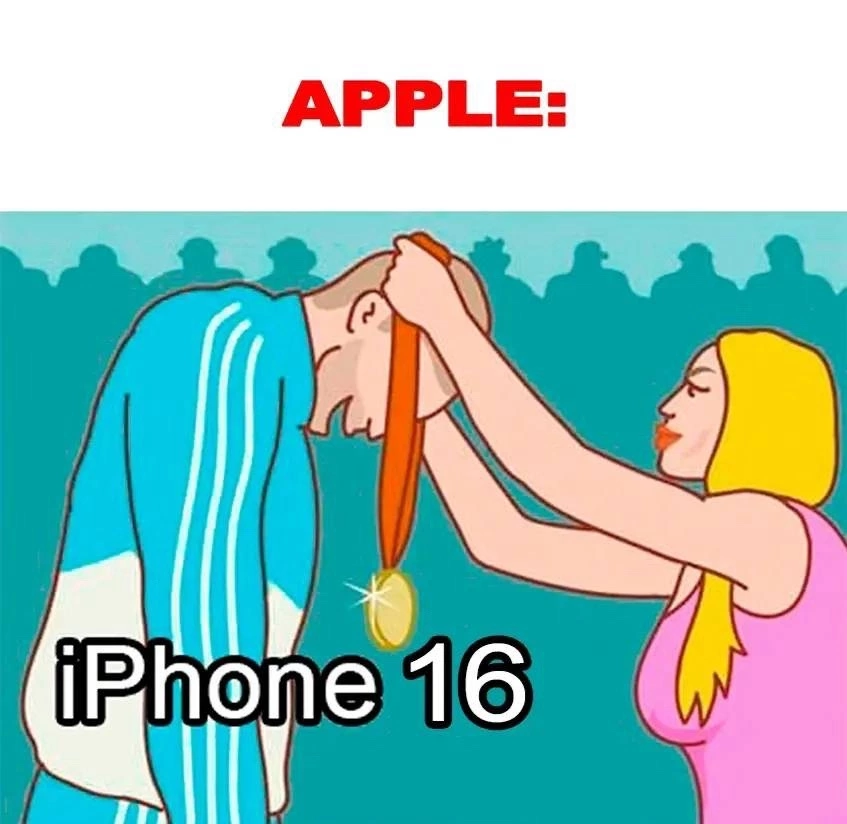 Apple - Humor, Telegram (link), Picture with text, Apple, iPhone, Longpost