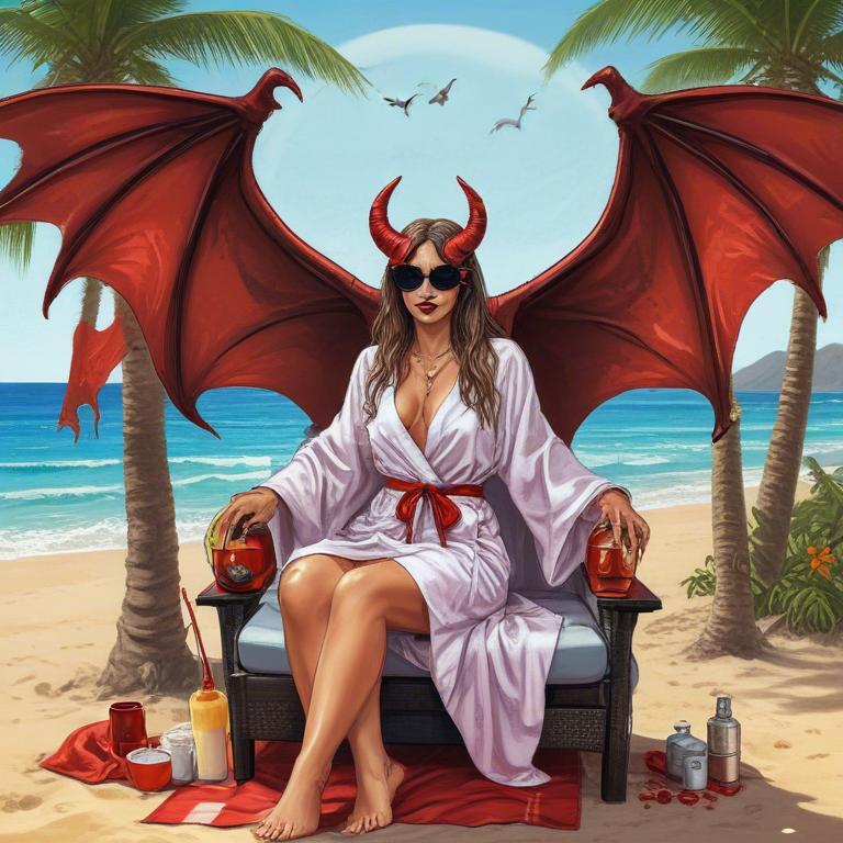 Lucifer: Middle Manager (and Other Hellish Torments) - My, Story, Author's story, Still being written, Fantasy, Fantastic story, Mystic, Longpost