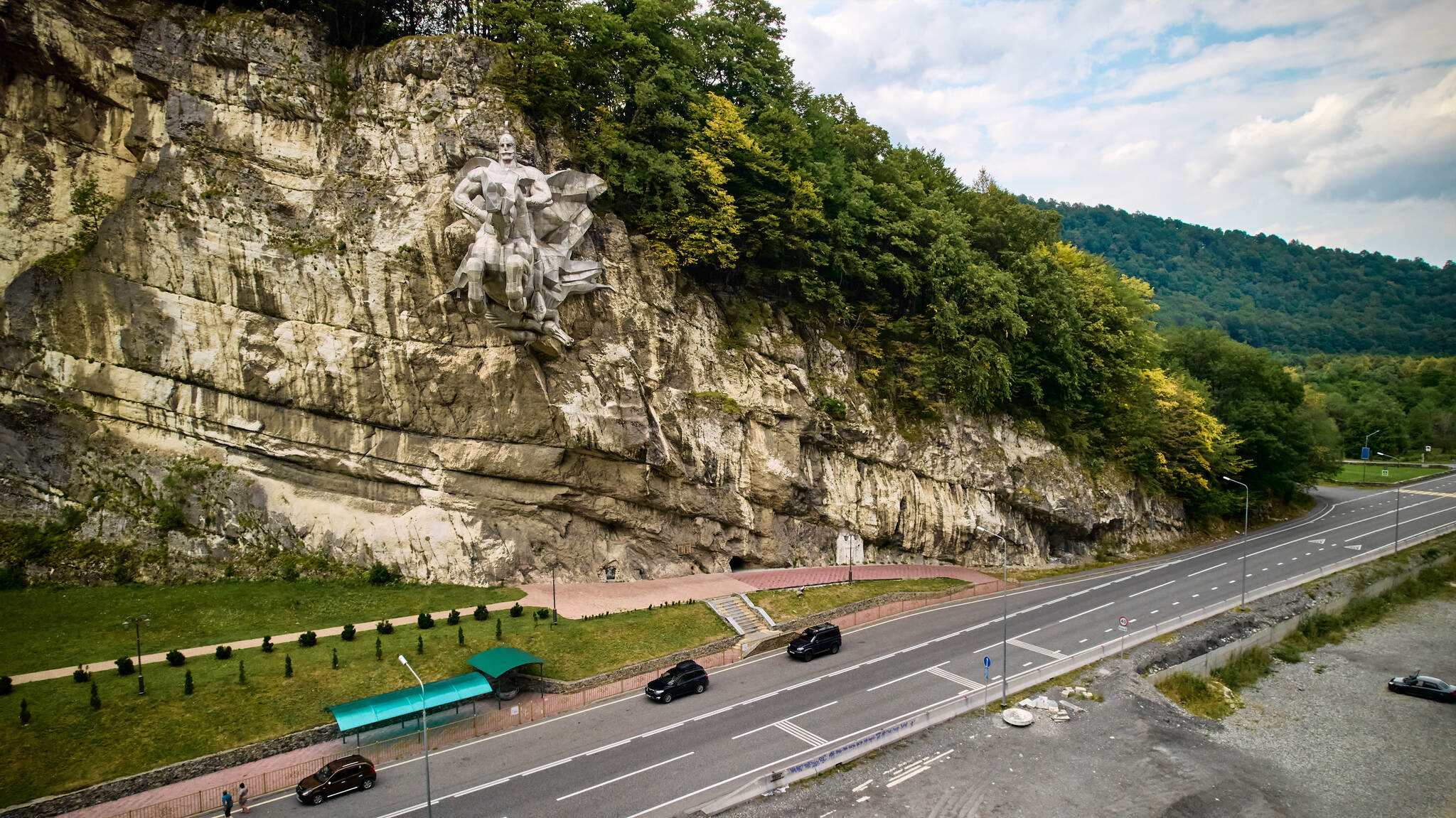 North Ossetia - My, Travels, Caucasus, Landscape, Aerial photography, North Ossetia Alania, Travel across Russia, Mountain tourism, Road trip, Longpost, The photo