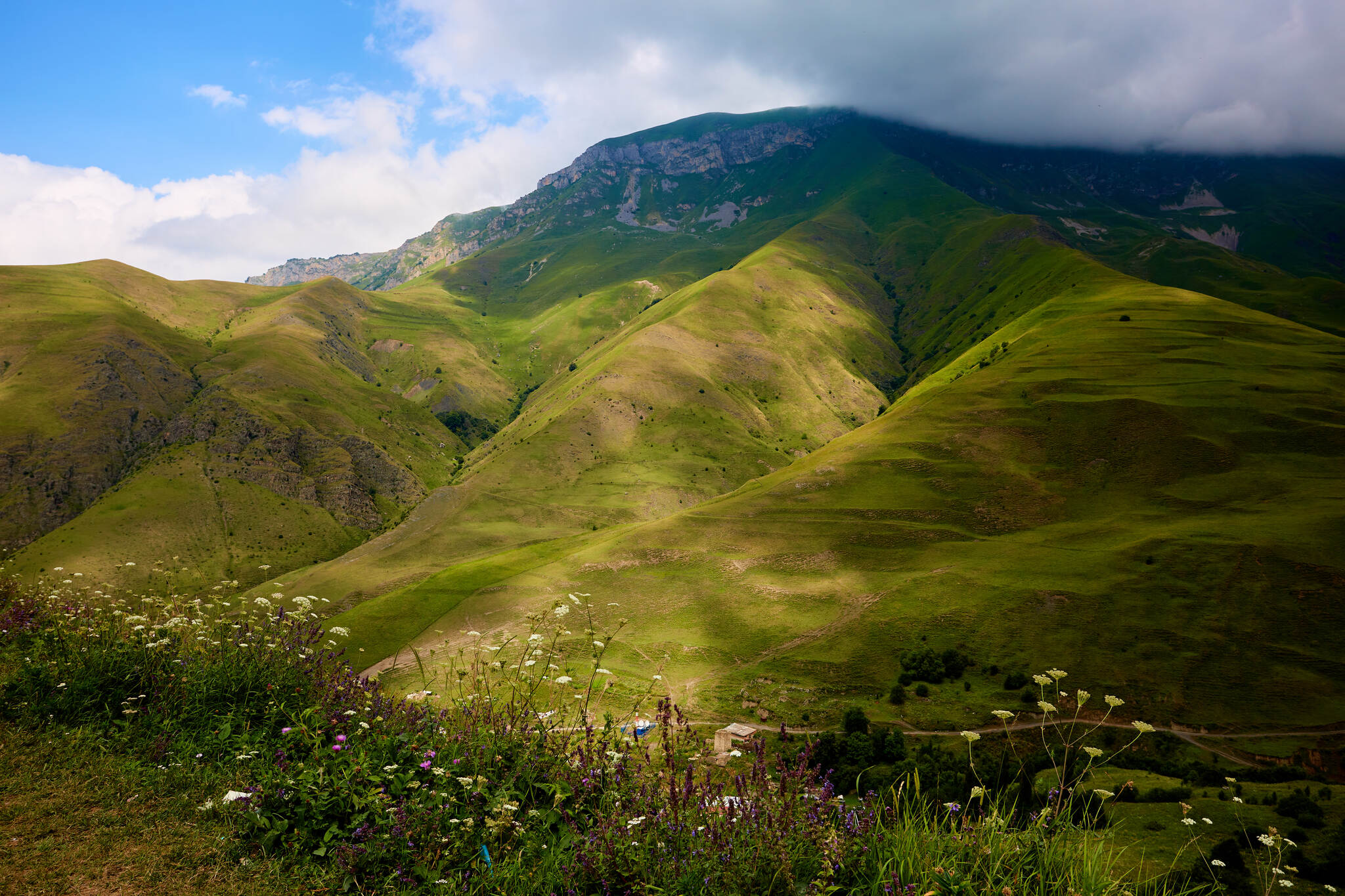 North Ossetia - My, Travels, Caucasus, Landscape, Aerial photography, North Ossetia Alania, Travel across Russia, Mountain tourism, Road trip, Longpost, The photo