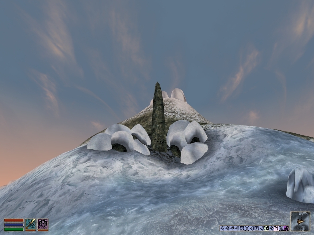 Water Stone - My, Bethesda, The elder scrolls, The Elder Scrolls III: Morrowind, RPG, Tamriel, Solstheim, Menhirs, Nostalgia, Screenshot