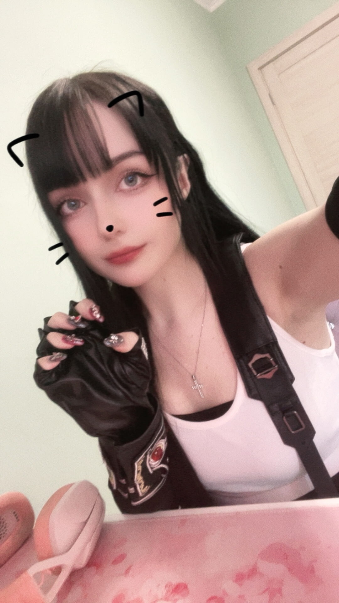 My obsession with Tifa - My, Cosplayers, Cosplay, Girls, Final Fantasy, Video game, Anime, PHOTOSESSION, Tifa lockhart, Longpost, The photo