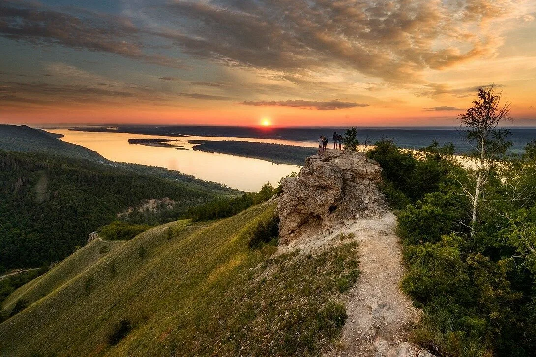 Zhiguli round-the-world trip - Samara, Zhiguli Mountains, Volga river, История России, Kayaking, Video, Longpost, Mat, Zhigulevskaya circumnavigation