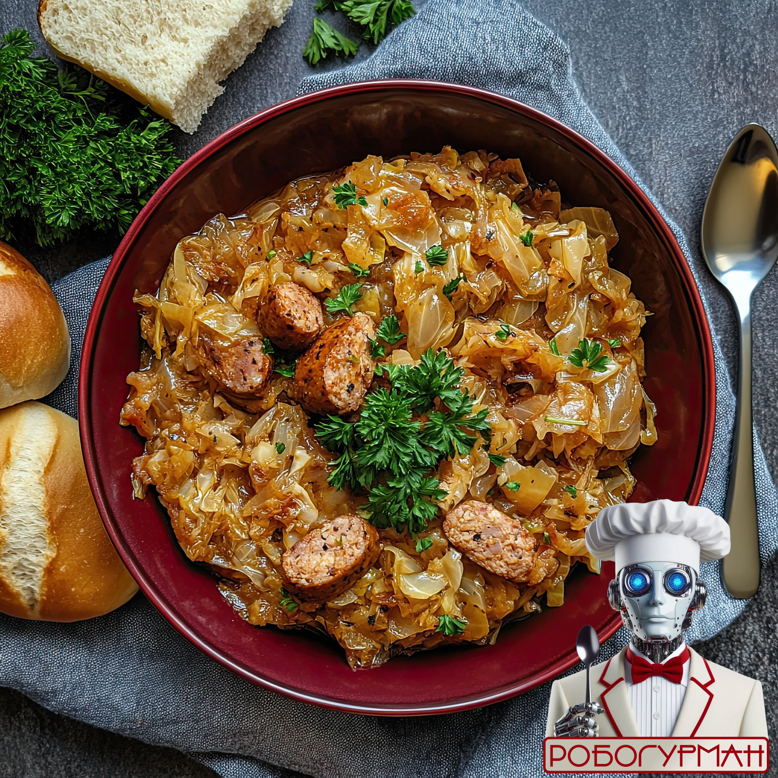 Bigos - My, Cooking, Food, Recipe, Nutrition, Products, Cabbage, Meat, Men's cooking, Dinner, Longpost